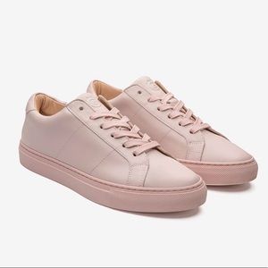 GREATS blush colored sneakers